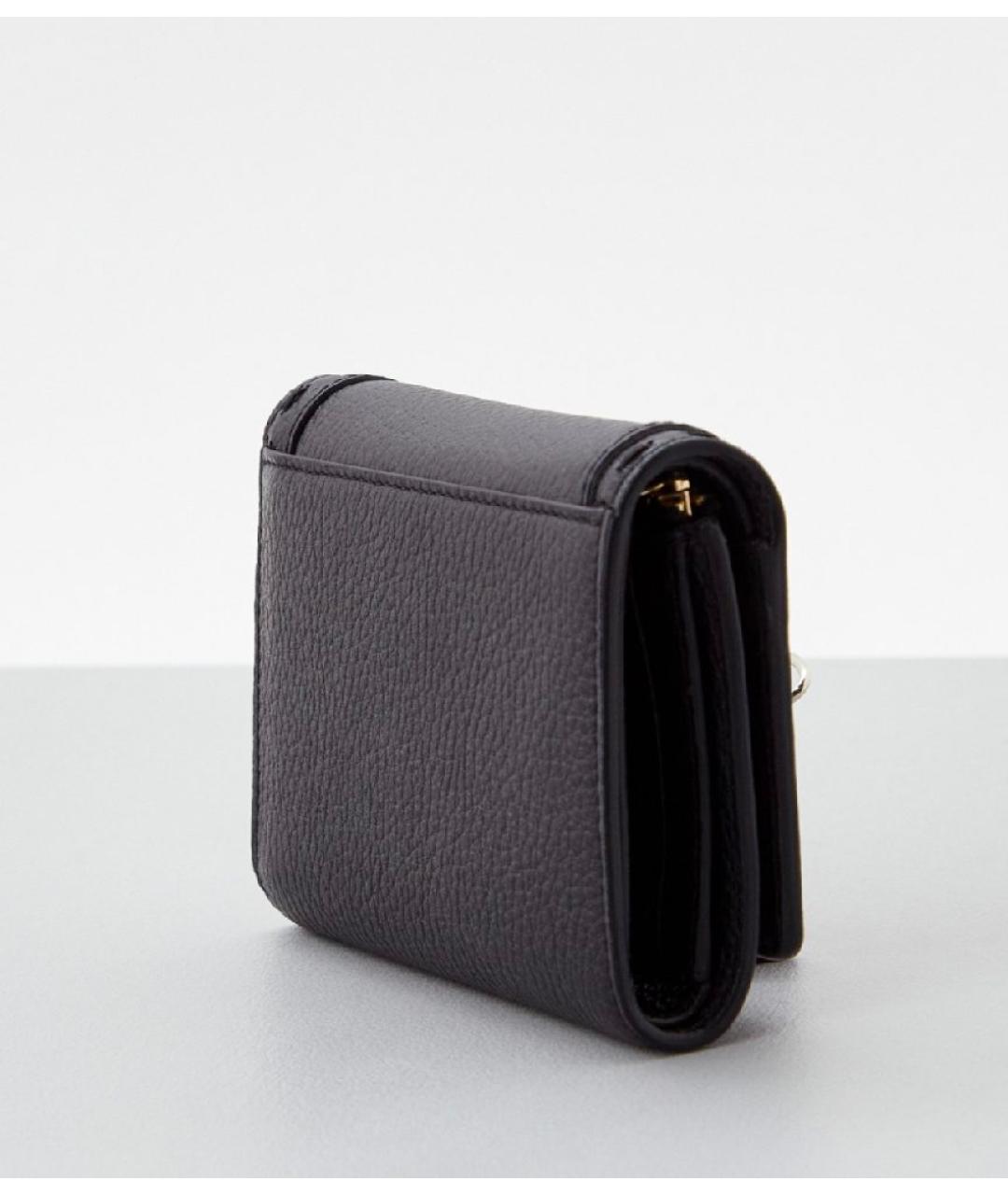 LANCEL Черный кожаный кошелек, фото 3