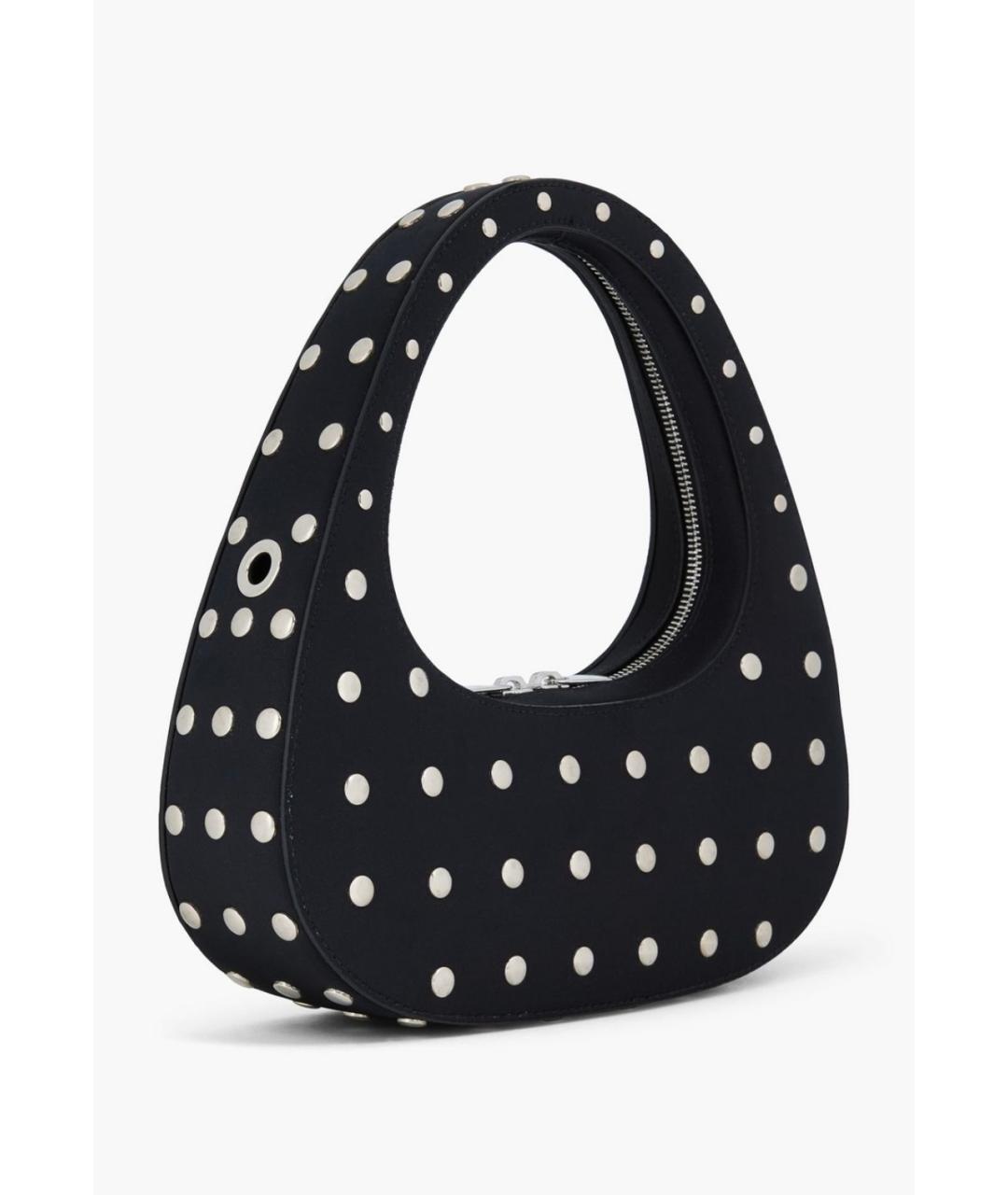 COPERNI Черная тканевая сумка с короткими ручками, фото 2