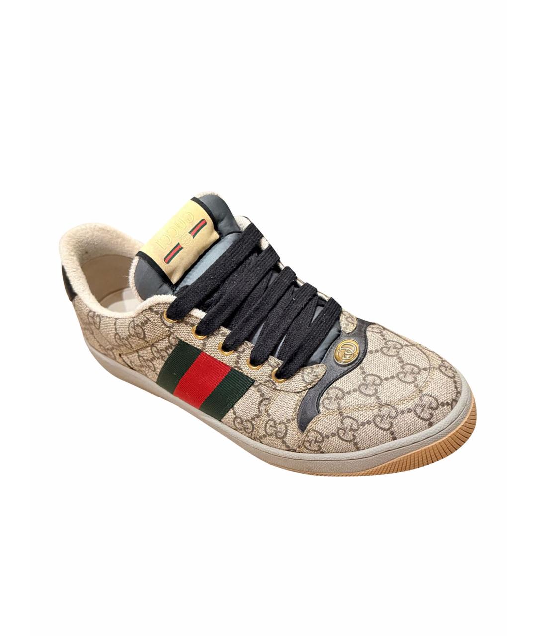 GUCCI Мульти низкие кроссовки / кеды, фото 1