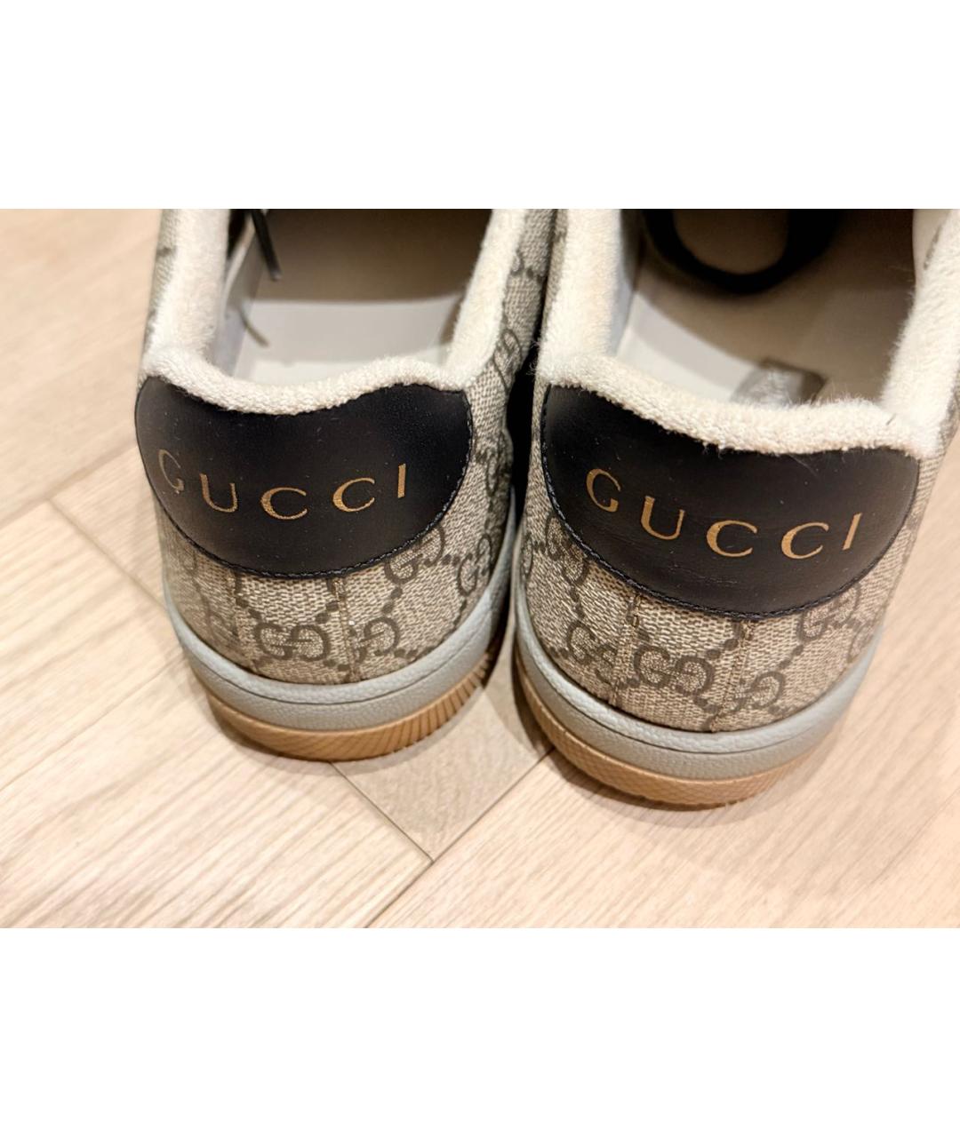 GUCCI Мульти низкие кроссовки / кеды, фото 5
