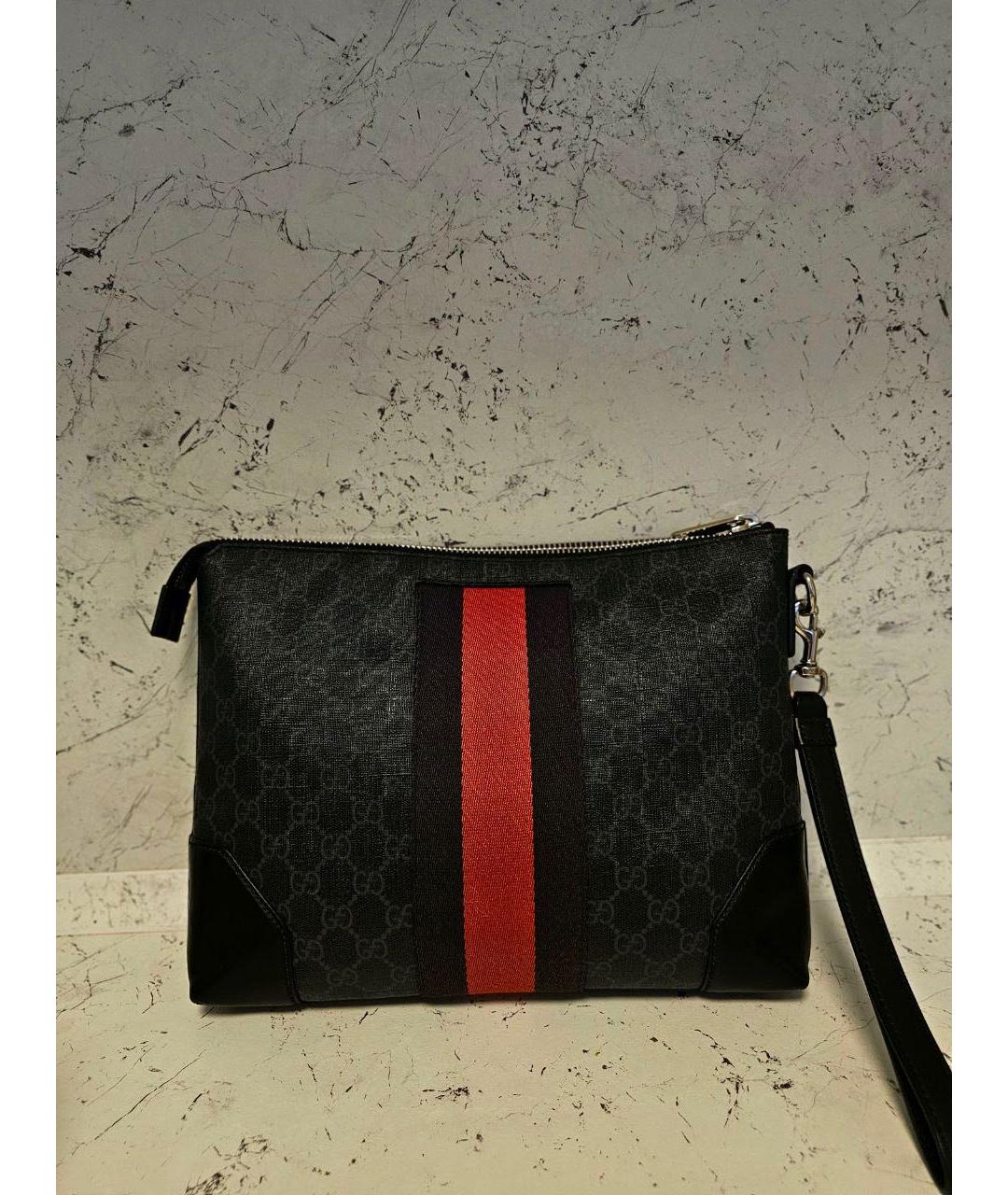 GUCCI Черная сумка на плечо, фото 2