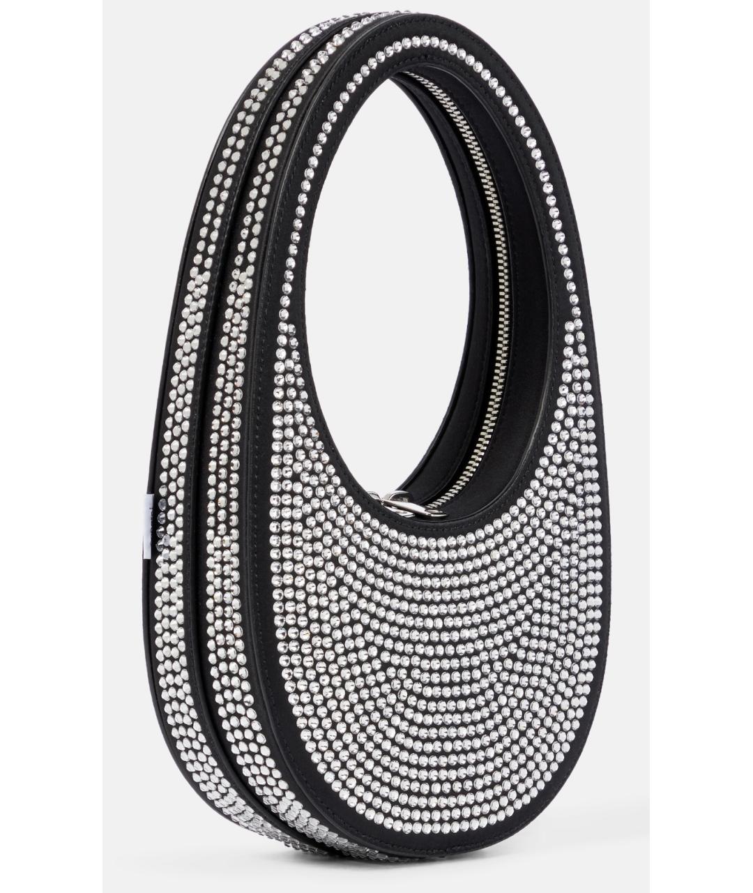 COPERNI Черная тканевая сумка с короткими ручками, фото 4