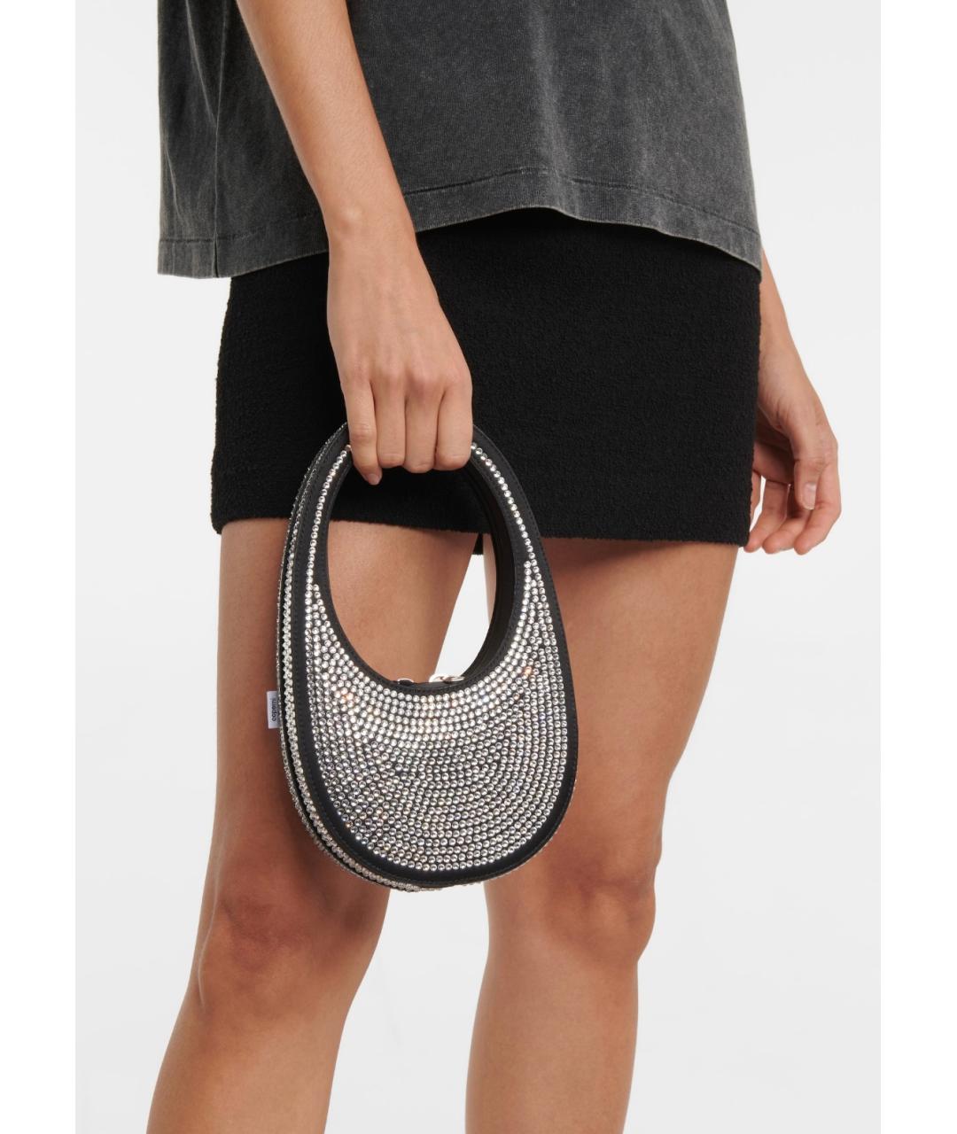 COPERNI Черная тканевая сумка с короткими ручками, фото 2