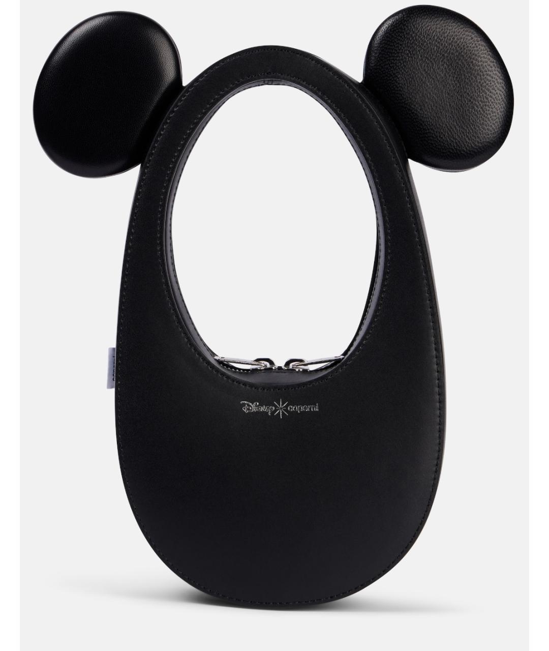 COPERNI Черная кожаная сумка с короткими ручками, фото 5