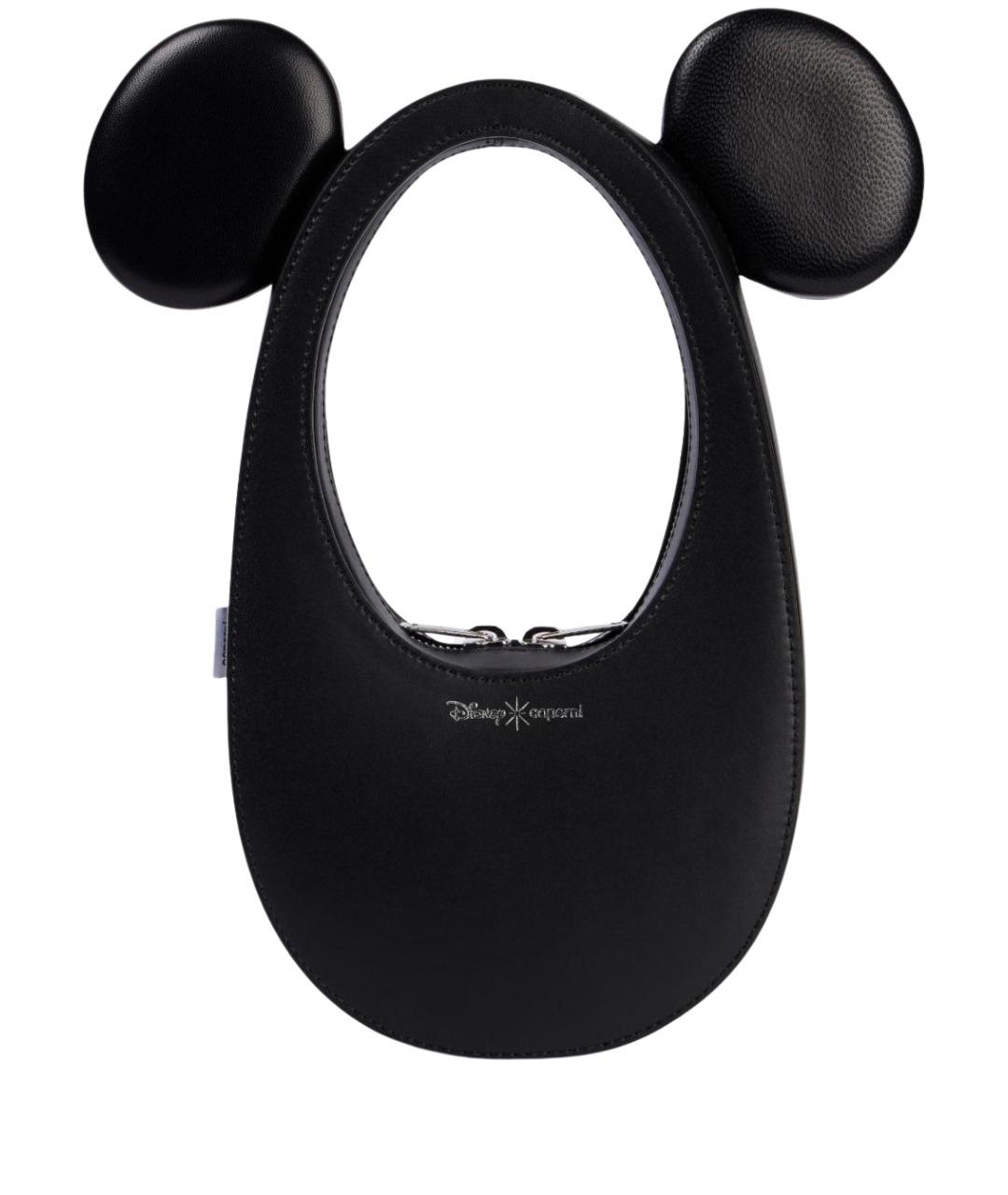 COPERNI Черная кожаная сумка с короткими ручками, фото 1