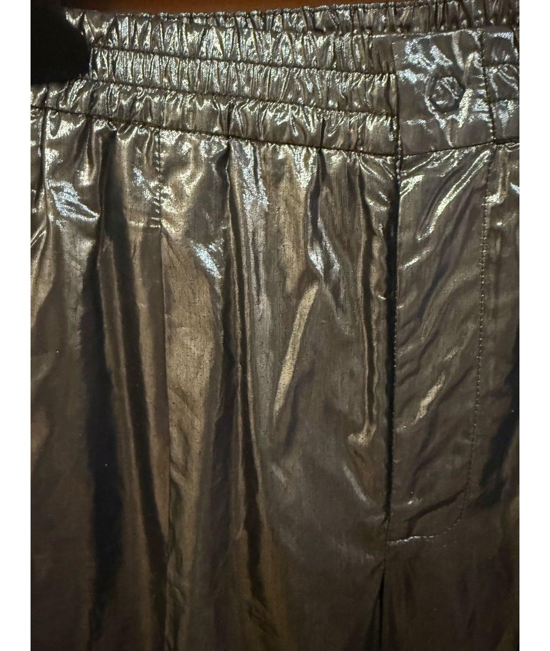 NUDE Черные хлопковые прямые брюки, фото 4