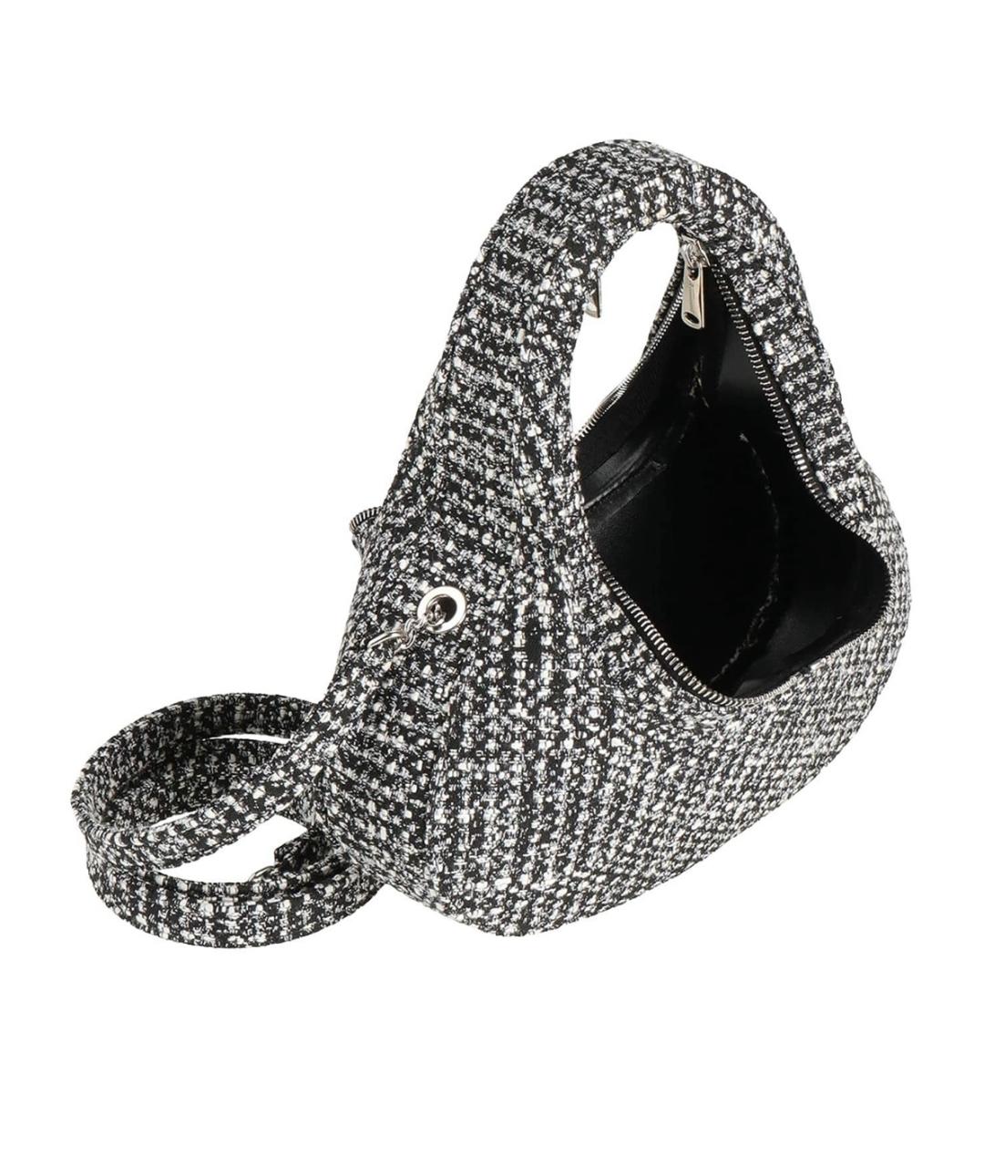 COPERNI Черная тканевая сумка с короткими ручками, фото 2