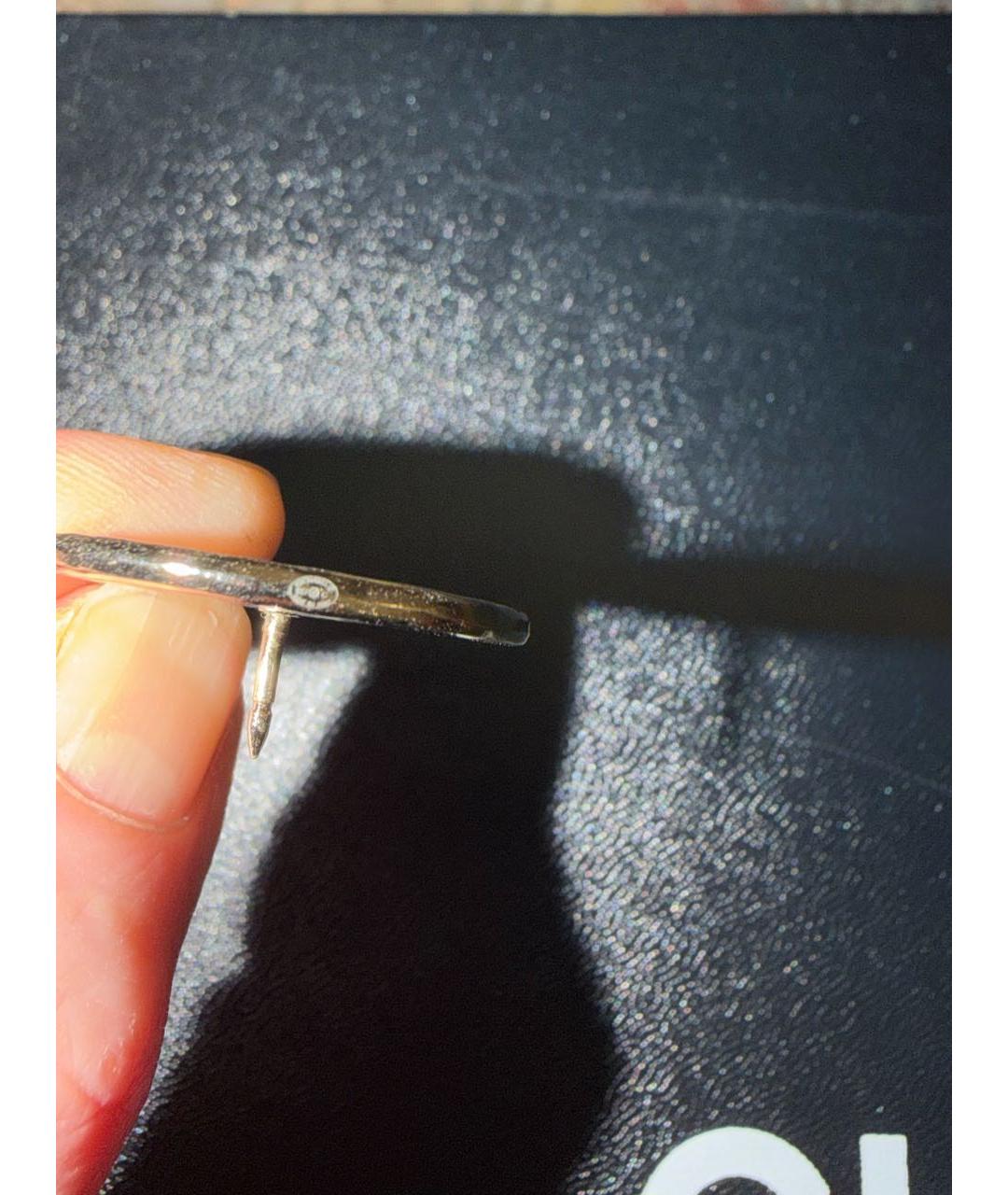 CHANEL Золотая металлическая булавка / брошь, фото 4