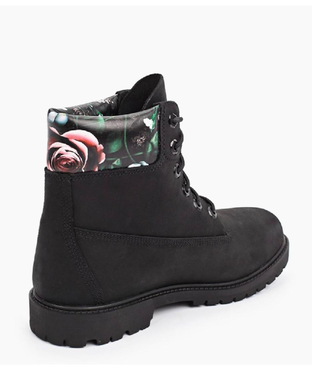 TIMBERLAND Черные нубуковые ботинки, фото 4