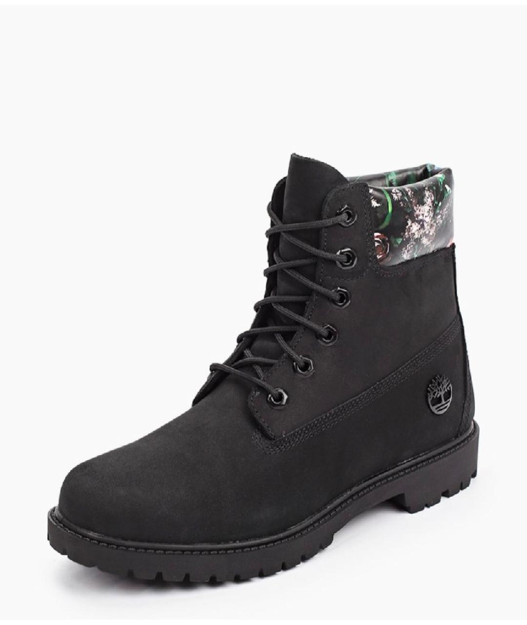 TIMBERLAND Черные нубуковые ботинки, фото 2