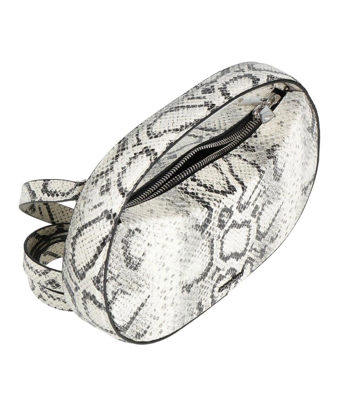 COPERNI Серая кожаная сумка с короткими ручками, фото 2