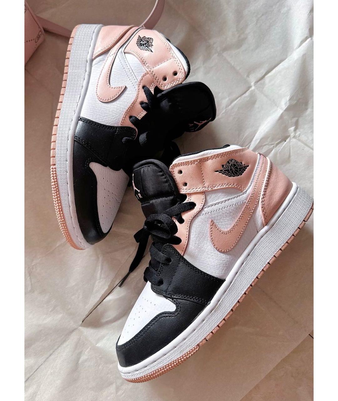 JORDAN Мульти кожаные кроссовки, фото 2