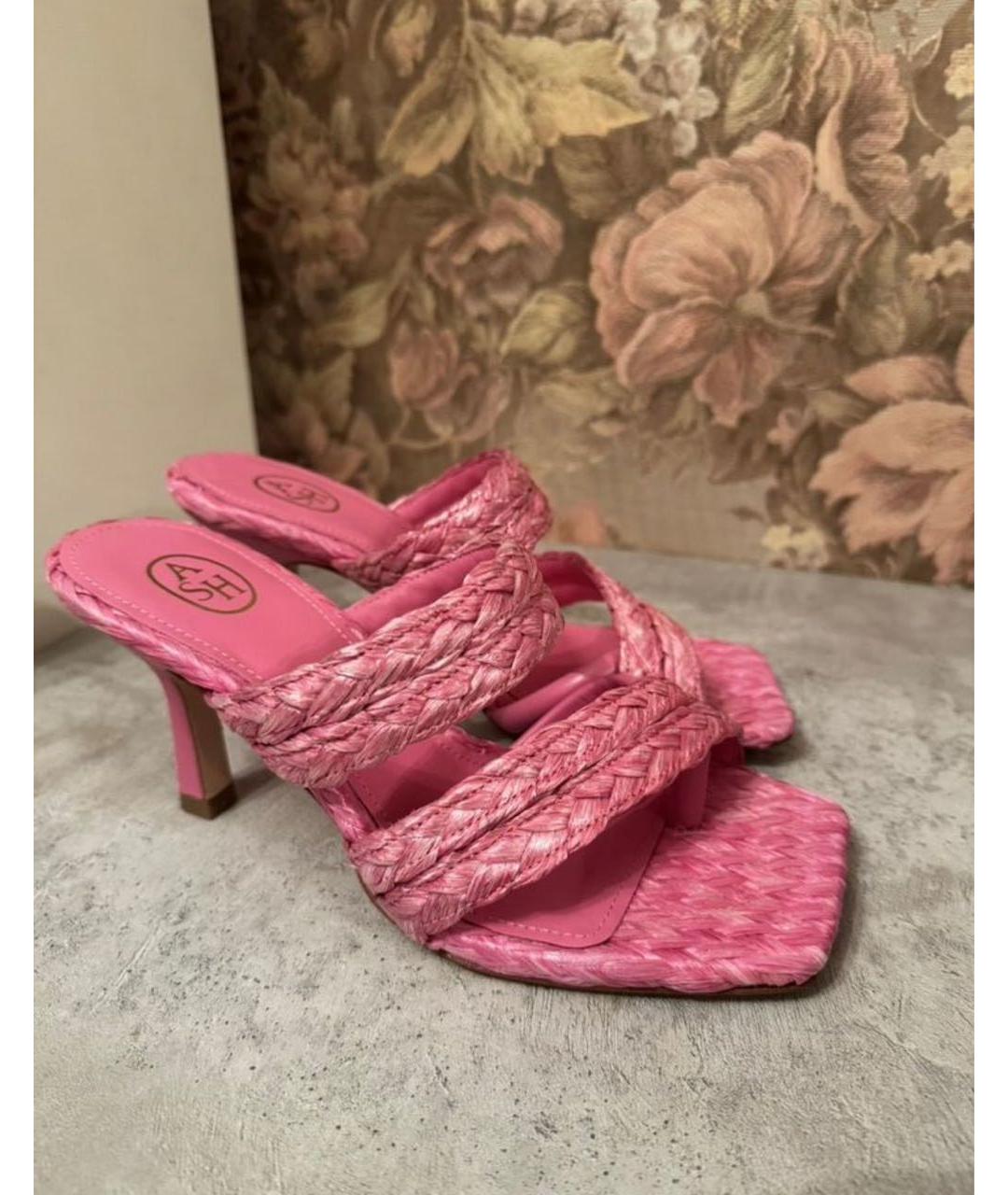 ASH Розовые кожаные туфли, фото 5