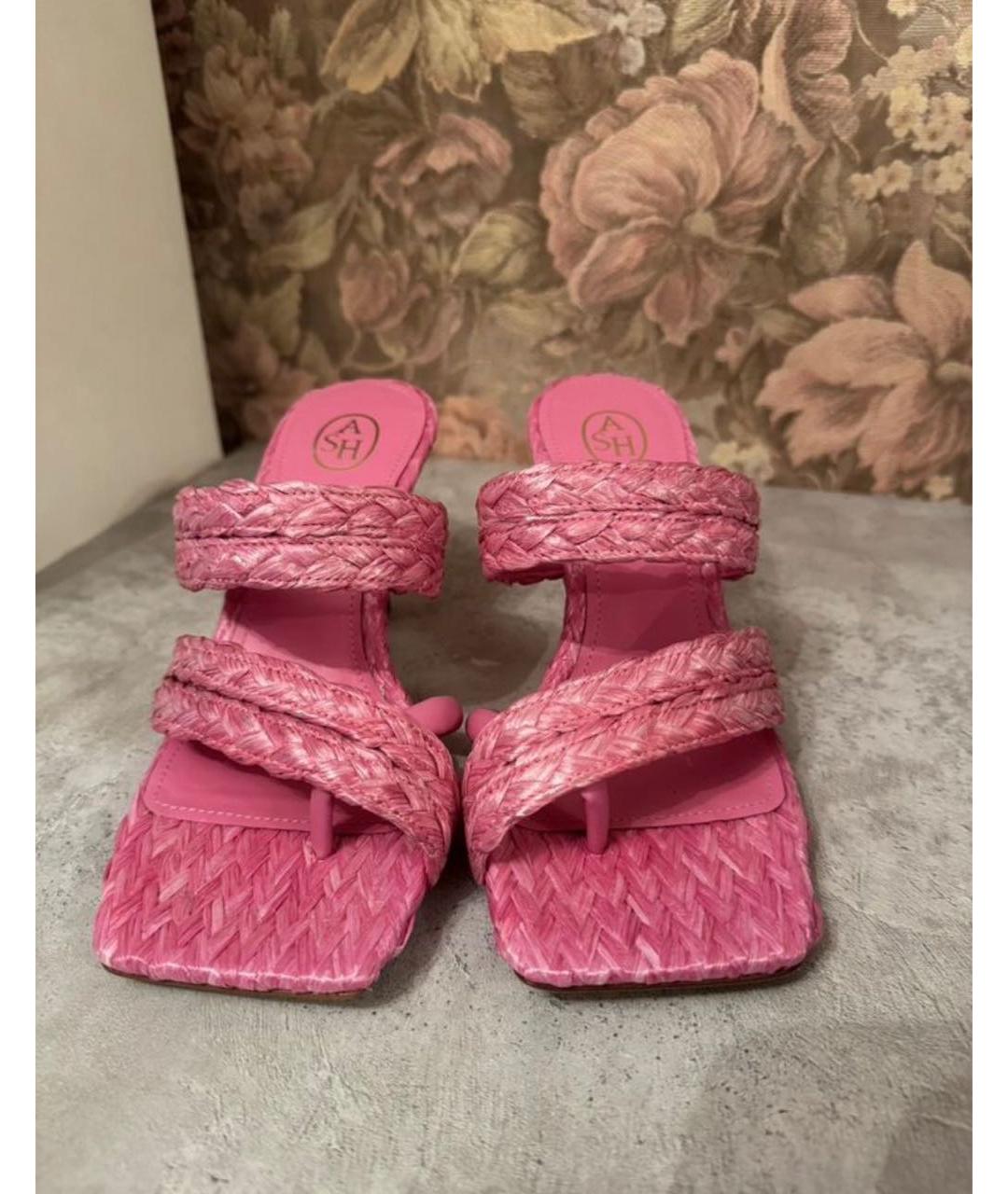 ASH Розовые кожаные туфли, фото 2