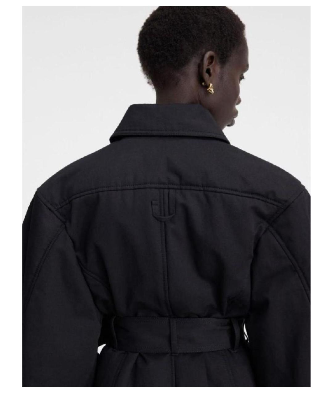 JACQUEMUS Черная хлопковая куртка, фото 4
