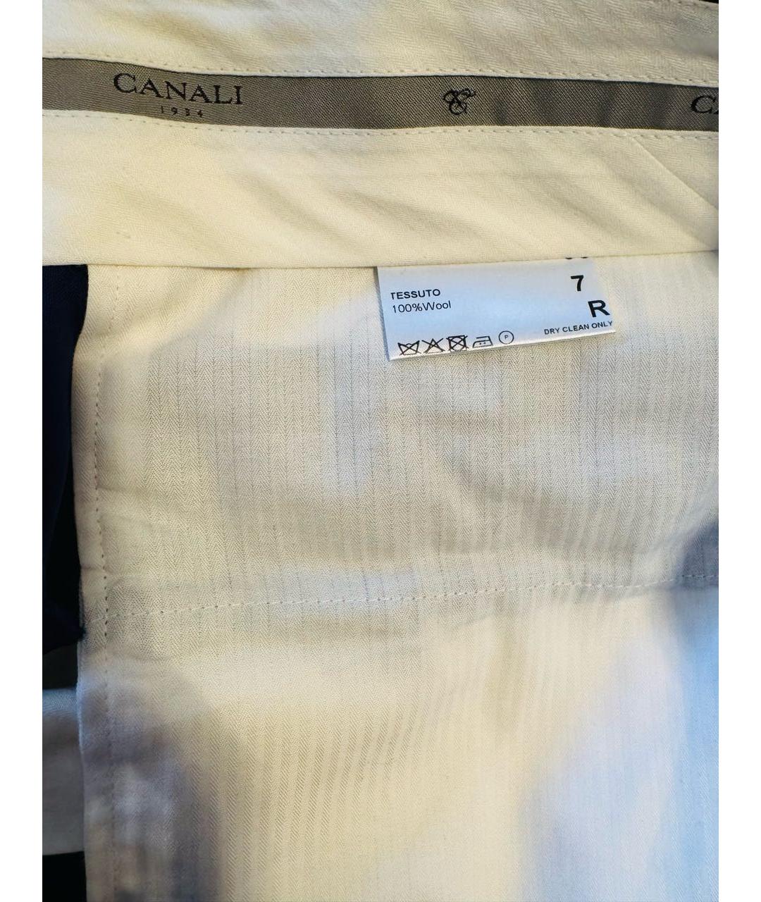 CANALI Синий классический костюм, фото 5