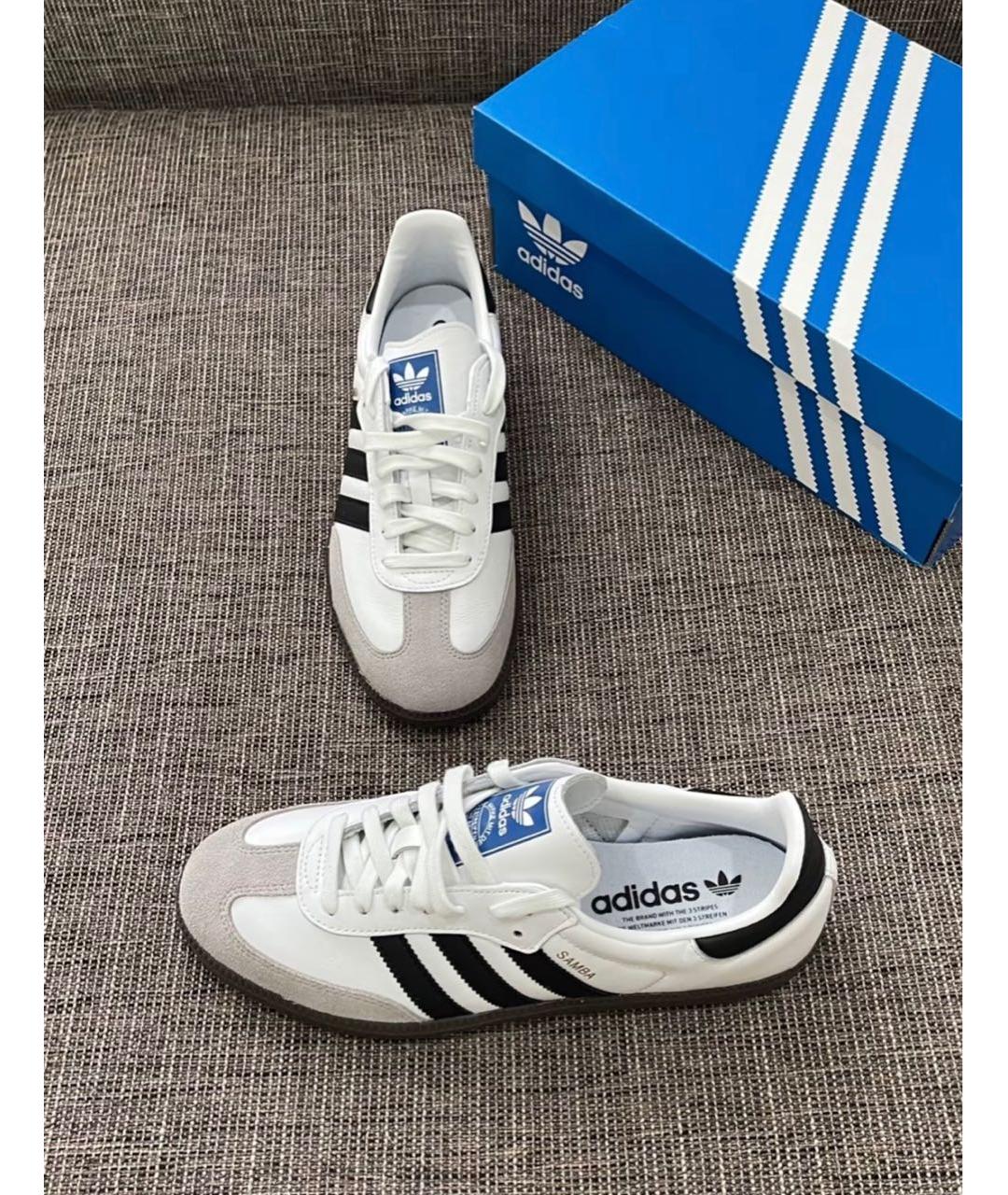ADIDAS Белые кроссовки, фото 2