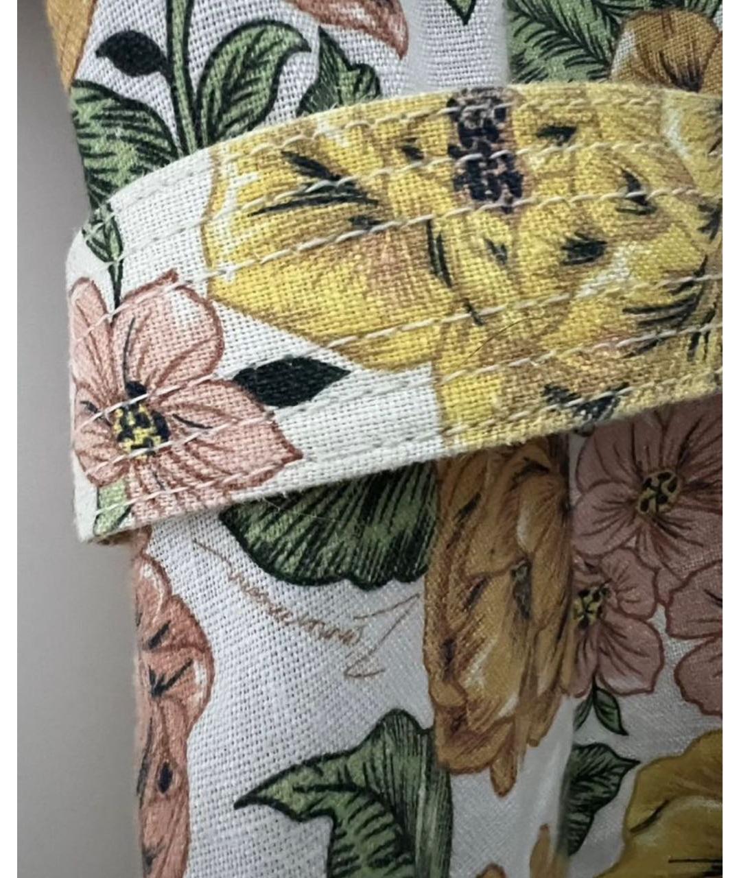 ZIMMERMANN Мульти льняное повседневное платье, фото 6