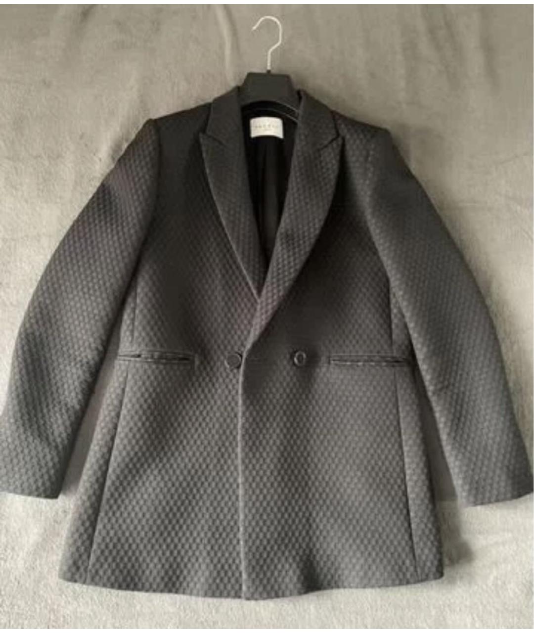 SANDRO Черный жакет/пиджак, фото 5