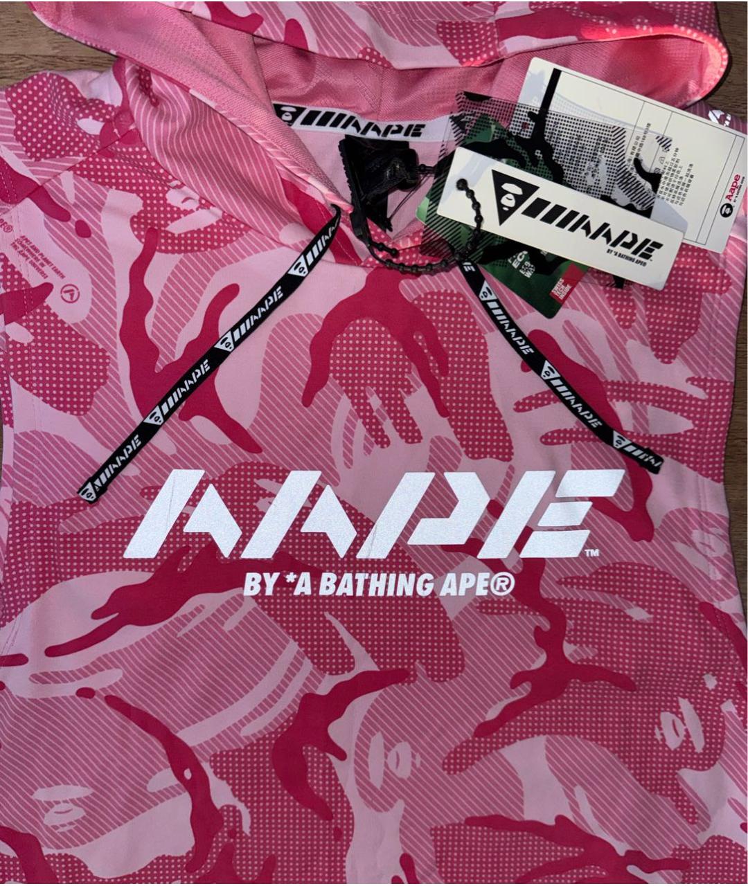 A BATHING APE Мульти хлопковый жилет, фото 3