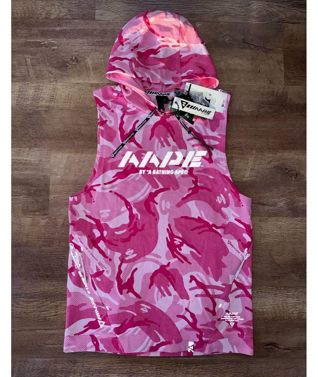 A BATHING APE Мульти хлопковый жилет, фото 9