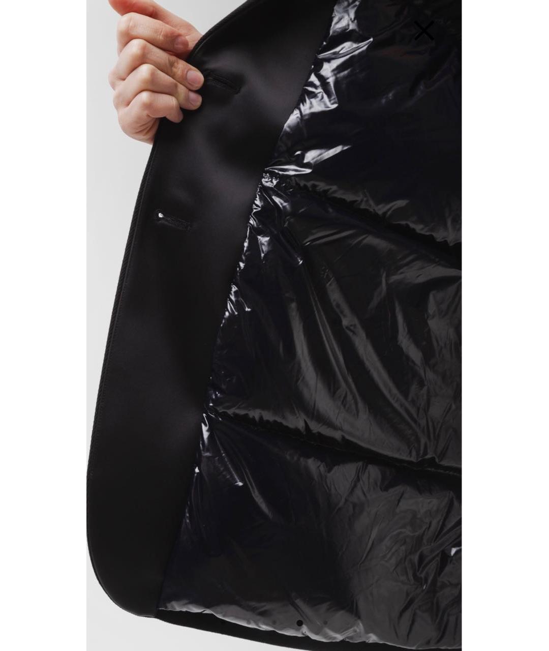 ALEXANDER WANG Черный хлопко-эластановый жакет/пиджак, фото 2