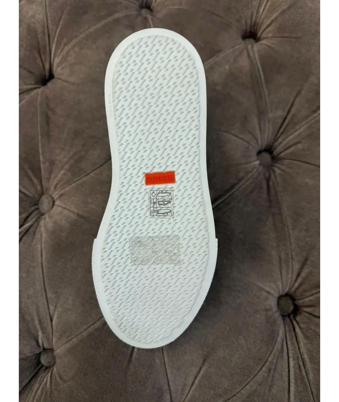 HERMES Мульти кожаные лоферы, фото 5