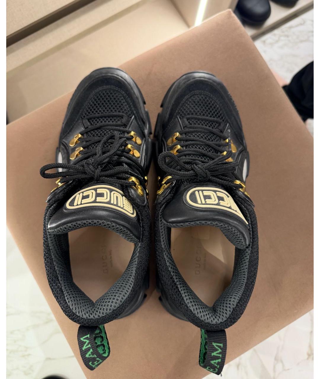 GUCCI Черные ботинки, фото 3