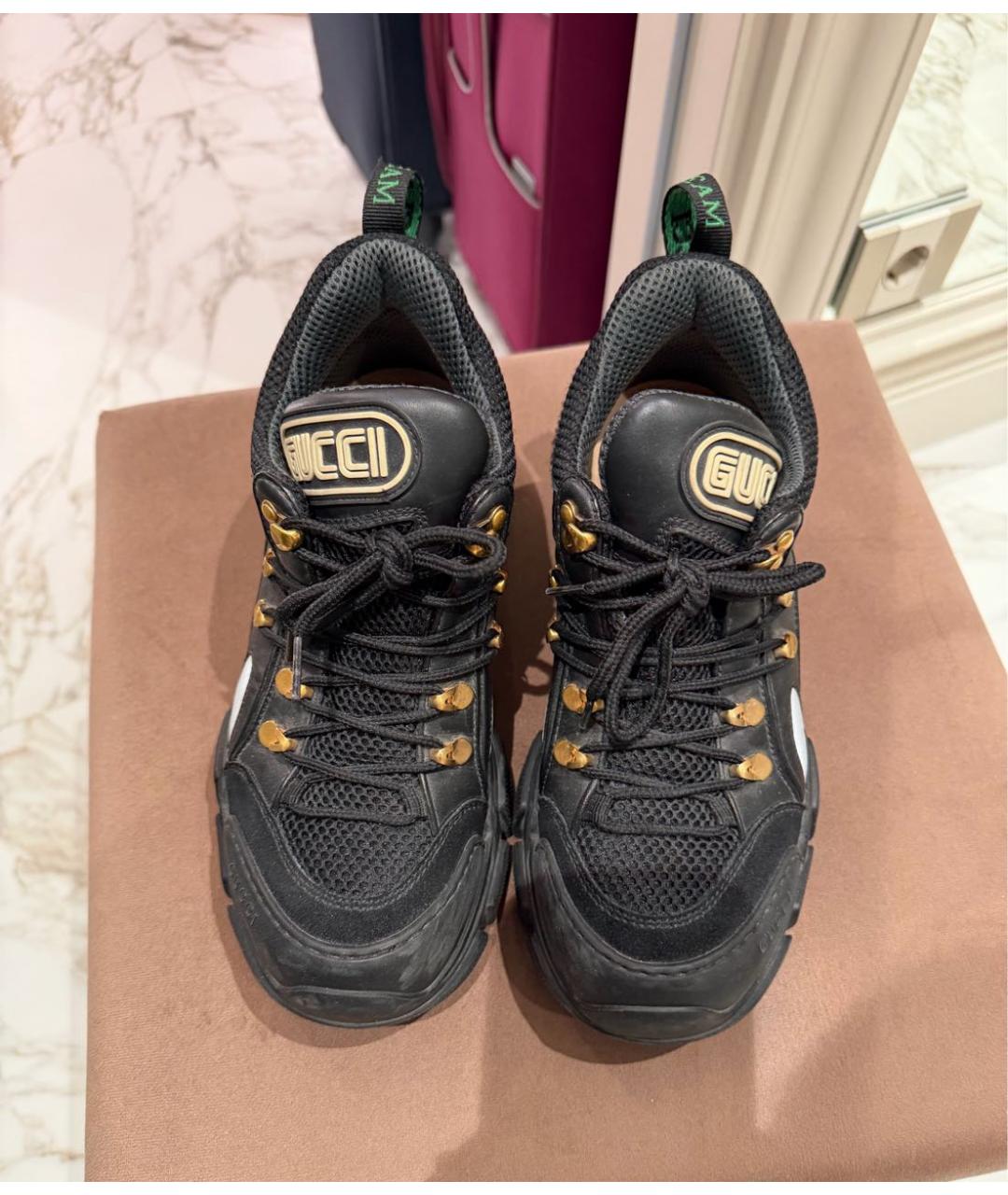 GUCCI Черные ботинки, фото 2