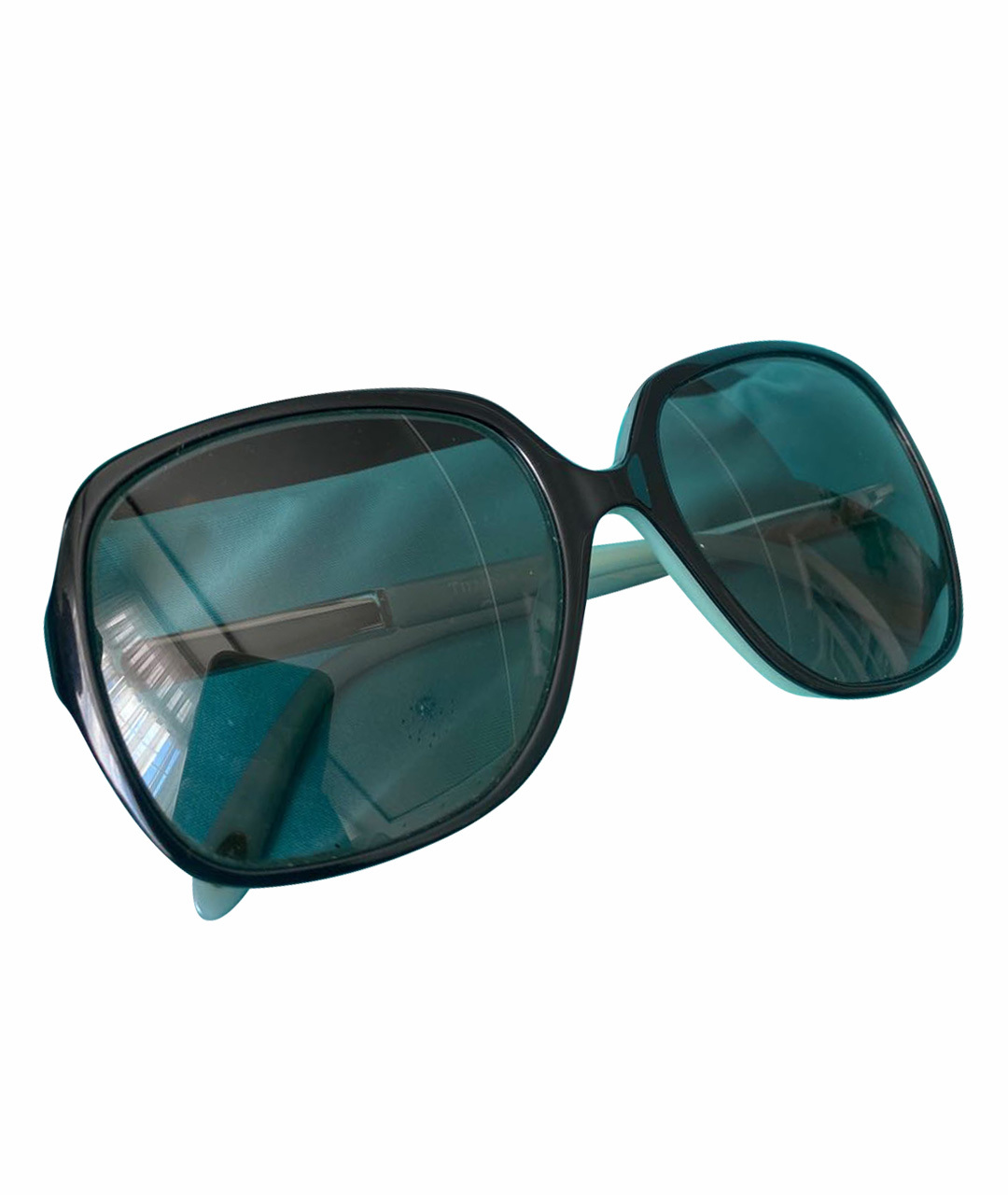 TIFFANY&CO Черные солнцезащитные очки, фото 1