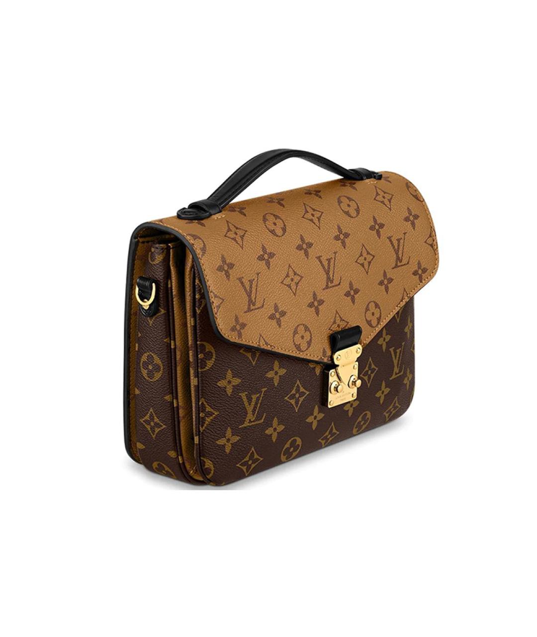 LOUIS VUITTON Коричневая сумка через плечо, фото 2