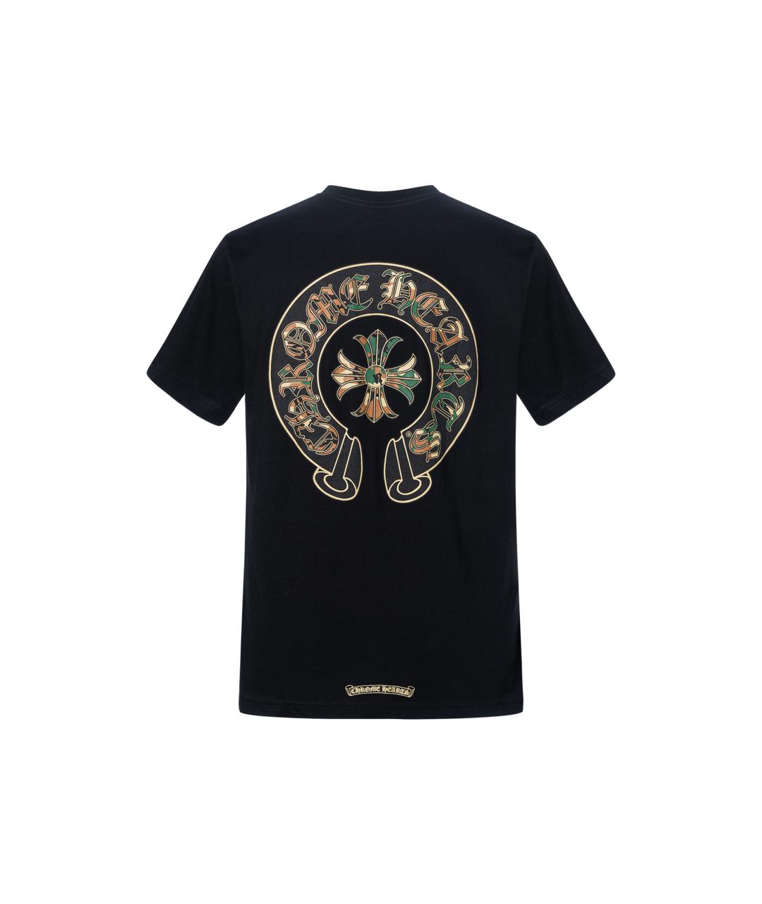 CHROME HEARTS Черная футболка, фото 2