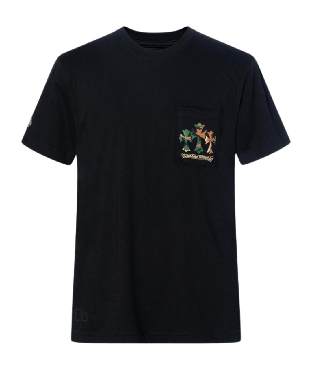 CHROME HEARTS Черная футболка, фото 1