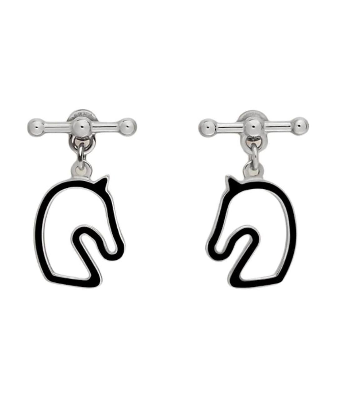 HERMES Металлические серьги, фото 1