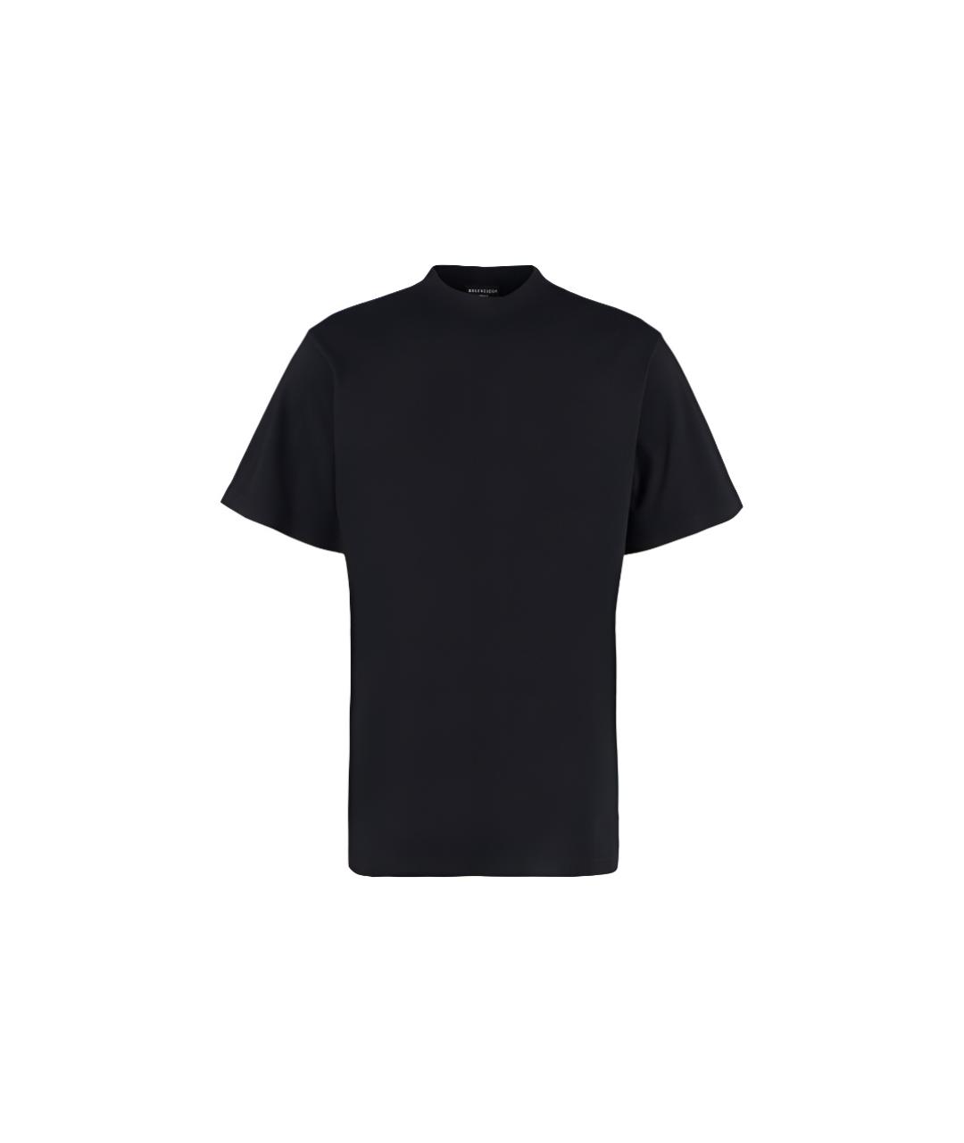 BALENCIAGA Черная футболка, фото 6