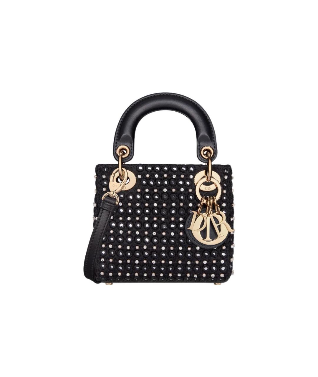 CHRISTIAN DIOR Черная сумка через плечо, фото 6