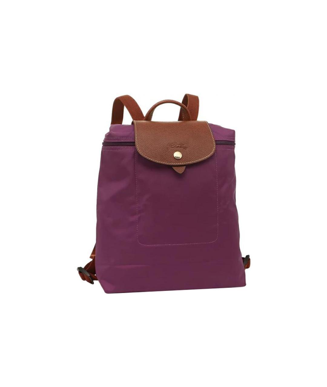 LONGCHAMP Фиолетовый рюкзак, фото 6