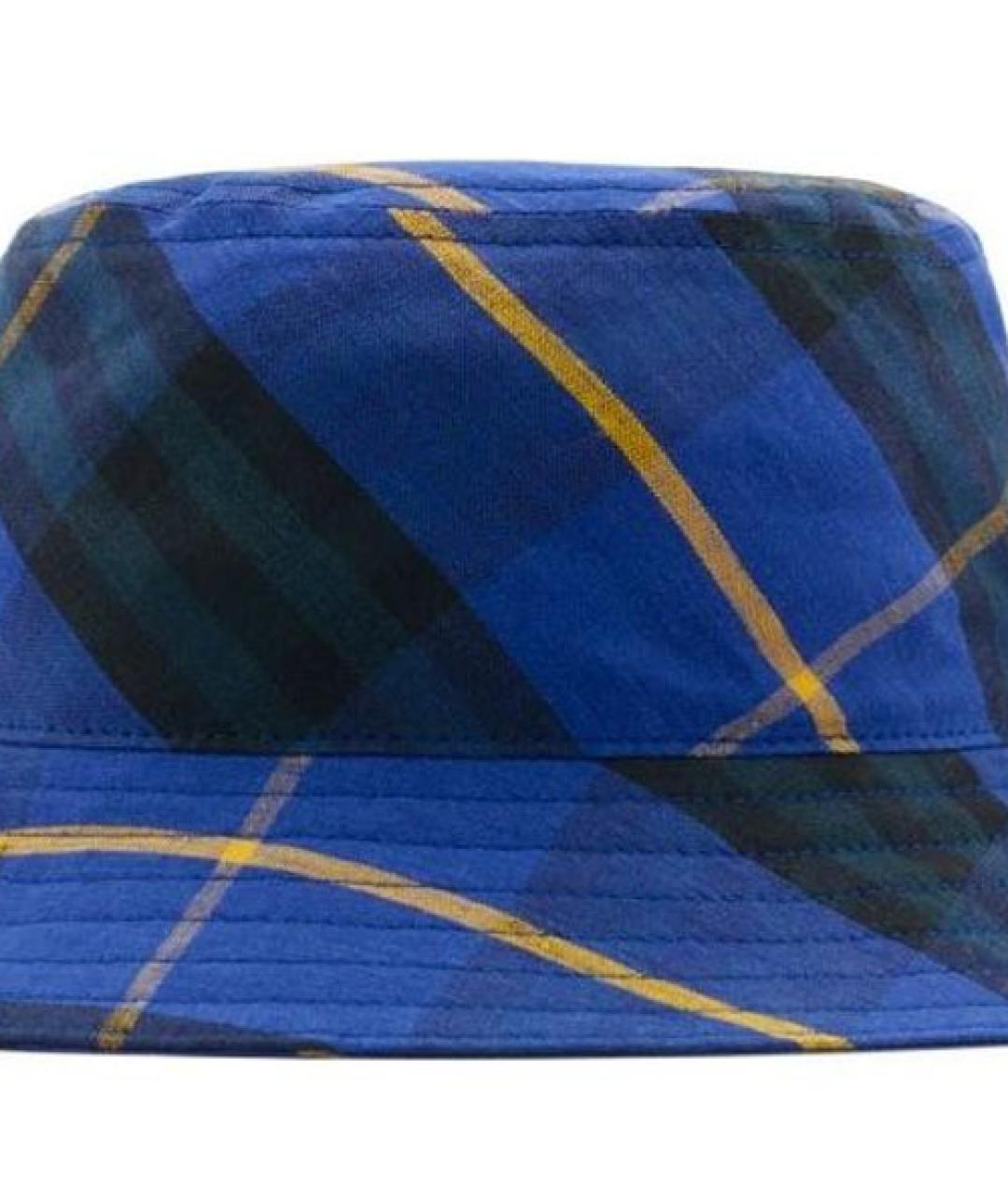 BURBERRY Синяя хлопковая панама, фото 3