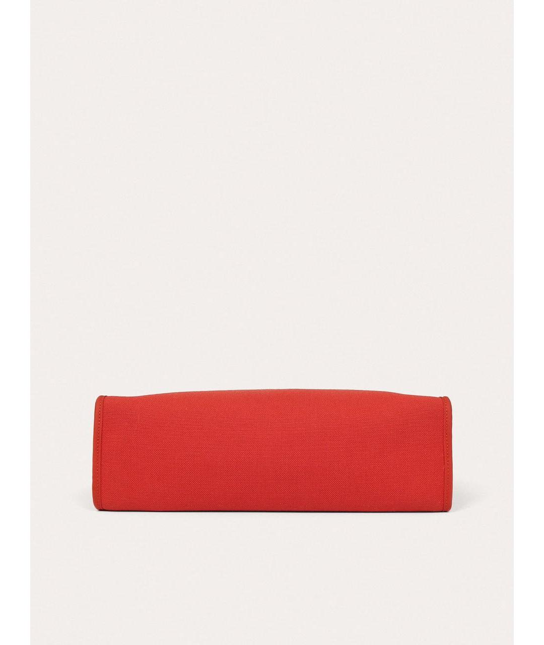 HERMES Красная кожаная сумка через плечо, фото 4