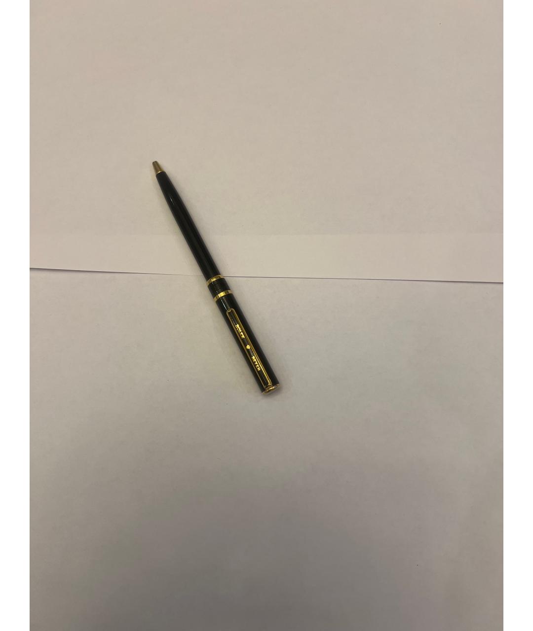 ROLEX Черная пластиковая шариковая ручка, фото 2