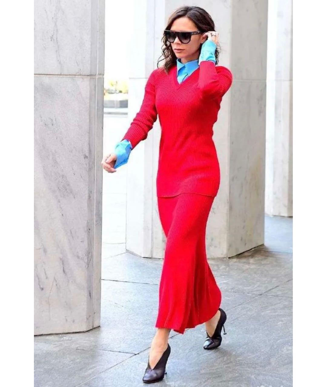 VICTORIA BECKHAM Черные кожаные туфли, фото 8