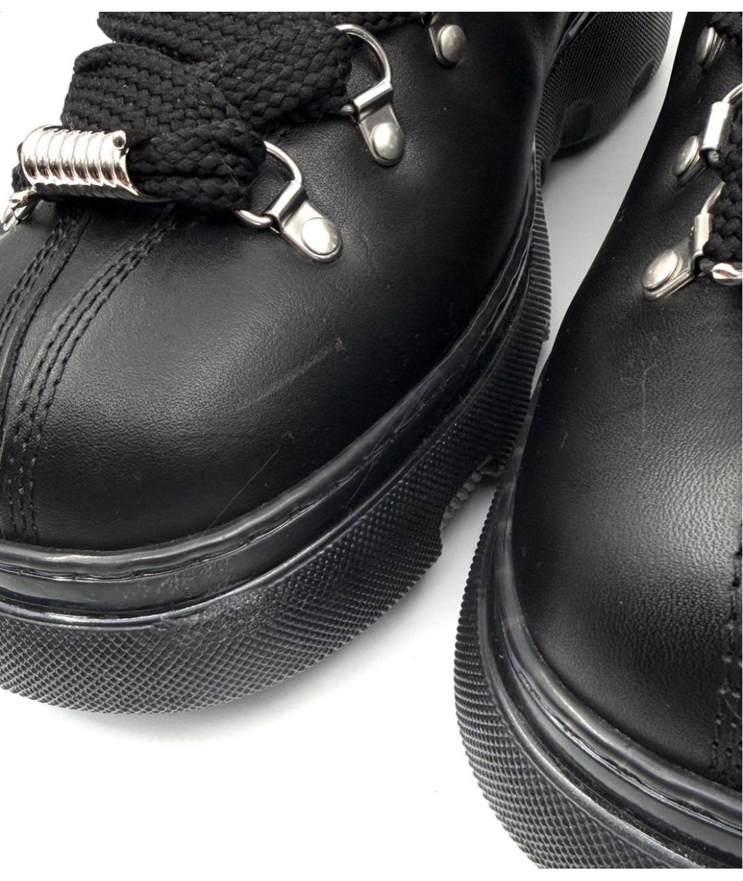 BURBERRY Черные низкие ботинки, фото 7