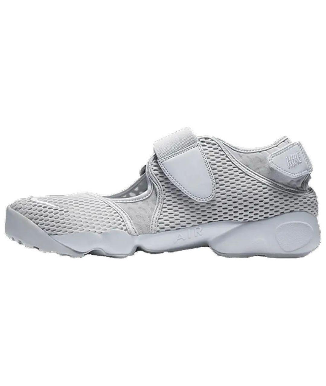 NIKE Серые низкие кроссовки / кеды, фото 5