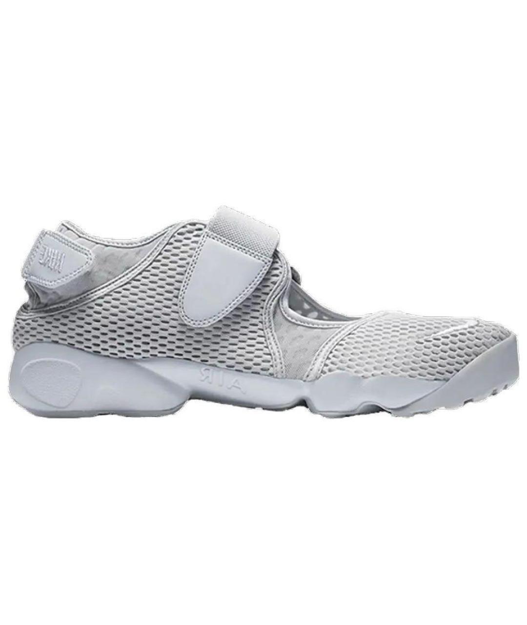 NIKE Серые низкие кроссовки / кеды, фото 1