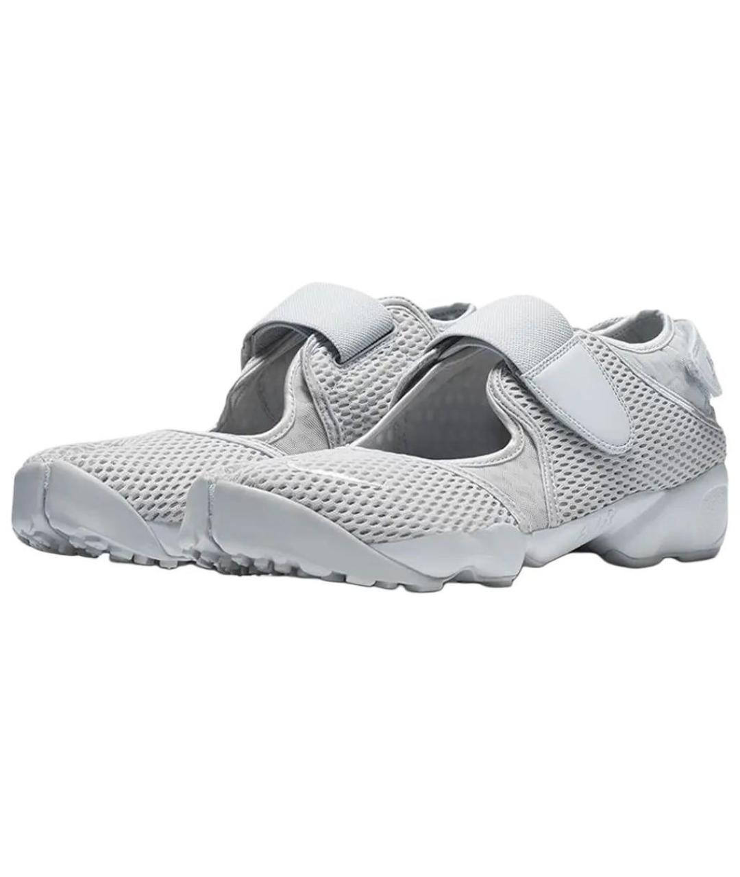 NIKE Серые низкие кроссовки / кеды, фото 2