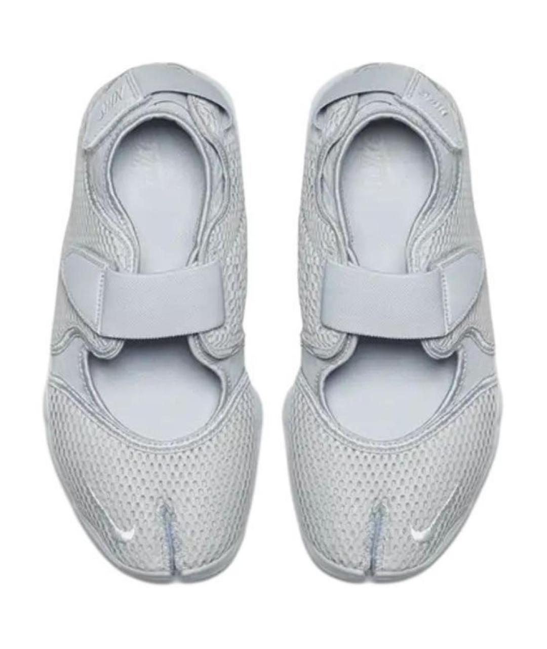 NIKE Серые низкие кроссовки / кеды, фото 3