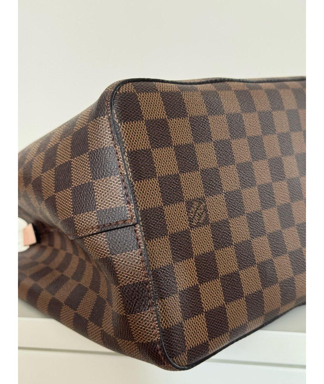 LOUIS VUITTON Коричневая сумка через плечо, фото 7