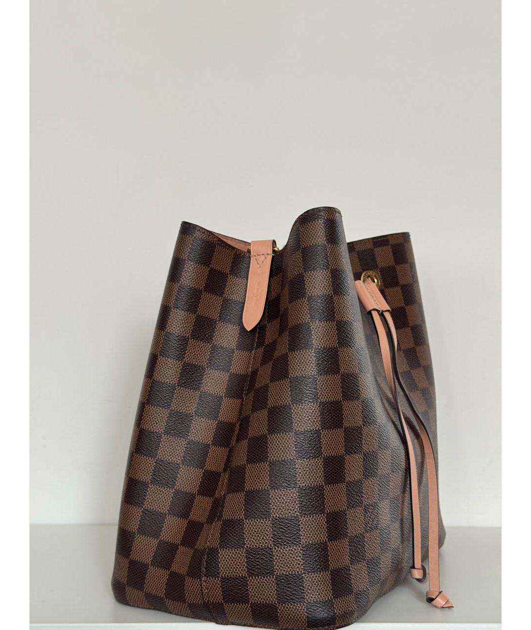 LOUIS VUITTON Коричневая сумка через плечо, фото 2