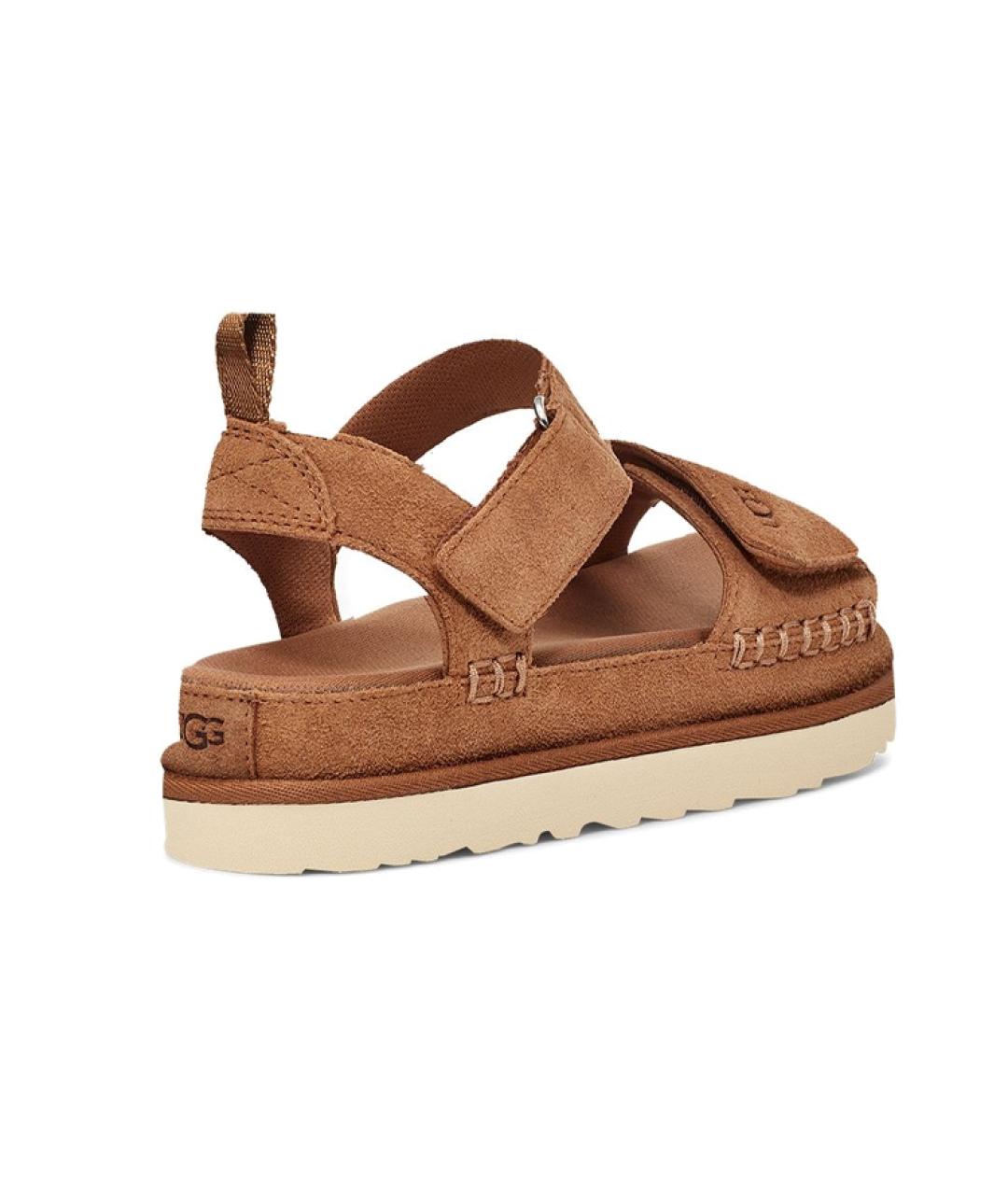 UGG Коричневые замшевые сандалии, фото 5