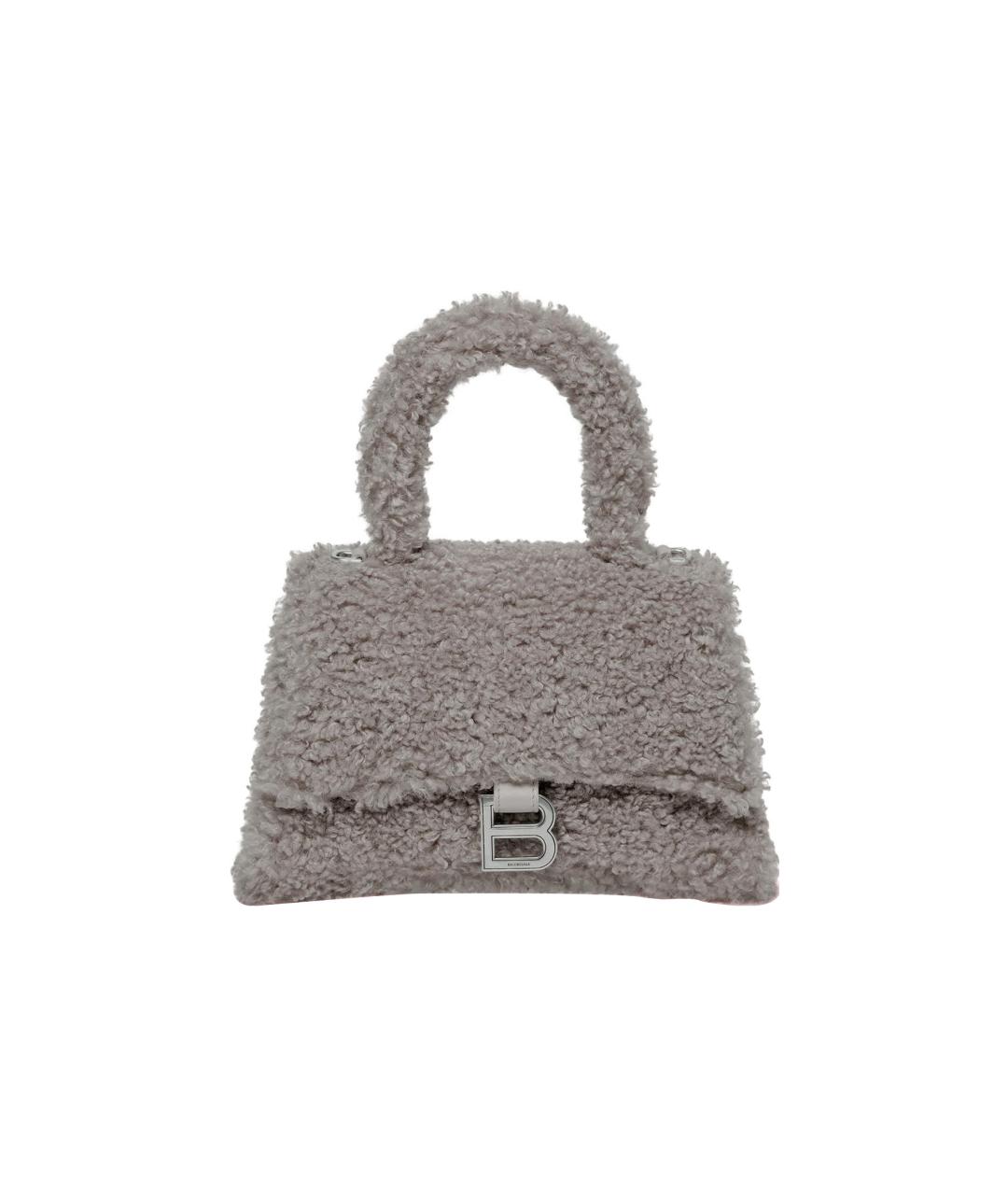 BALENCIAGA Серая сумка через плечо, фото 6